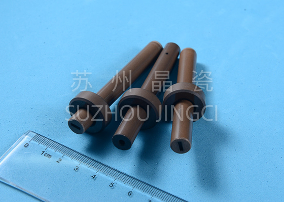 Brown Alumina Bearings Dan Shafts Keramik Dengan 3.7g / Cm ^ 3 Kepadatan Kotor