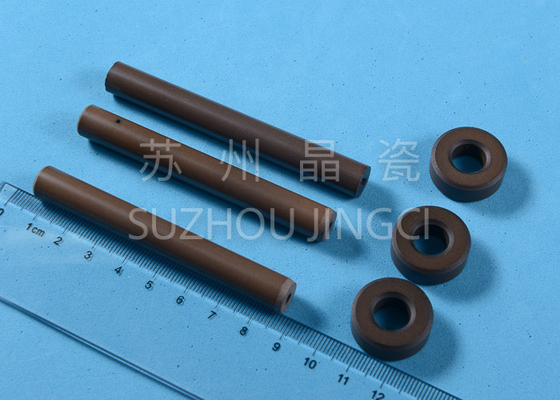 ZrO2 Zirconia Rod, Alumina Al2O3 Stick Anti - Abrasi Untuk Pompa Pelindung