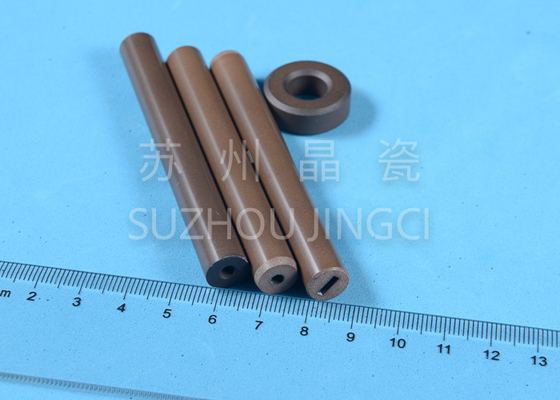 coklat 95% Bantalan Keramik Alumina dan Poros Tahan Abrasi Tinggi