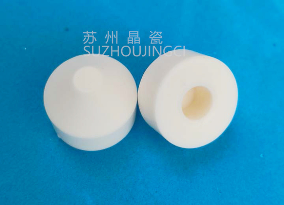 96% Alumina Bagian Keramik Alumina Nozzle Valve Anti - Korosi RoHS Disetujui