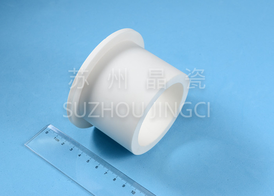 6g / Cm3 Komponen Mesin 99% Alumina Ceramic Sleeves