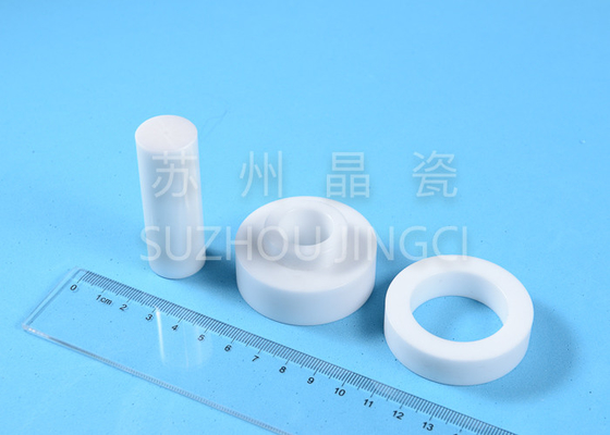Anti-Abrasi Zirconia Rod / Ring Untuk Komponen Homogenizer Kursi Zirkonia