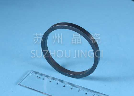 Alumina Ceramics Black 3.14g / Cm3 Sic Mechanical Seal Ring